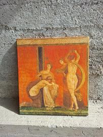stampa su tela pompei  villa dei misteri