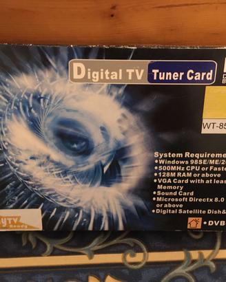 Scheda Satellitare per PC digital TV