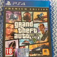 Gioco per ps4 gRand theft auto five