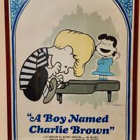manifesto originale film "A Boy Named Charlie Brow