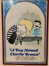 manifesto originale film "A Boy Named Charlie Brow