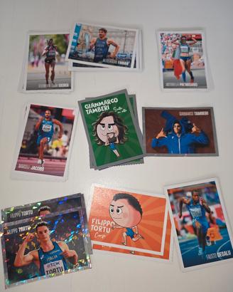Figurine atleti Tamberi, Tortu, Jacobs, Fabian