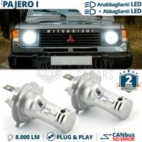 Lampadine LED H4 per MITSUBISHI PAJERO 1 6500k