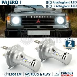 Lampadine LED H4 per MITSUBISHI PAJERO 1 6500k