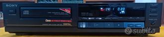 SONY CDP-250 CD PLAYER_NO TELECOMANDO  			