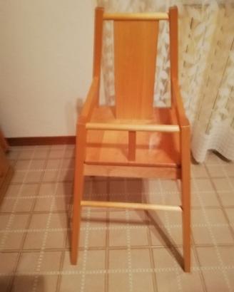 seggiolone per bambini