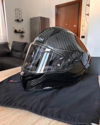 CASCO AIROH MATRYX CARBONGLOSS 6K, NUOVO MAI USATO