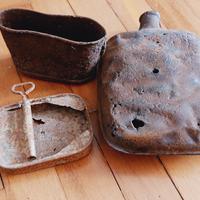 set di cimeli da scavo