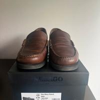 Scarpe Sebago in pelle marrone
