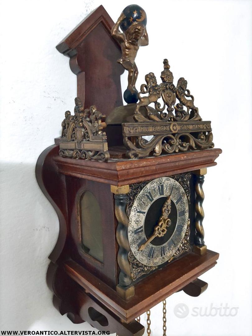 176011 Antico orologio a pendolo olandese - Arredamento e Casalinghi In  vendita a Sondrio