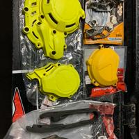 Yamaha Akrapovic titanio husky Ktm Fc 450 17/20