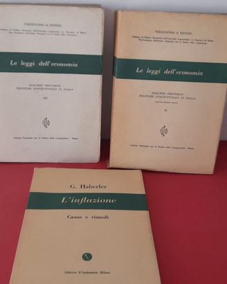 Diagnosi e Previsioni + l'Inflazione di G.Haberler