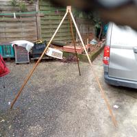 treppiede russo in legno,