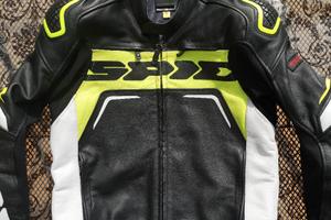 giacca moto 52 in pelle Spidi perfetta