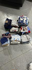 Lotto abbigliamento inverno bimbo 0-3 3-6 mesi
