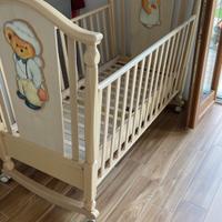 Lettino Erbesi con materasso