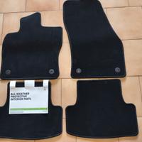 Tappetini originali in velluto Skoda Karoq