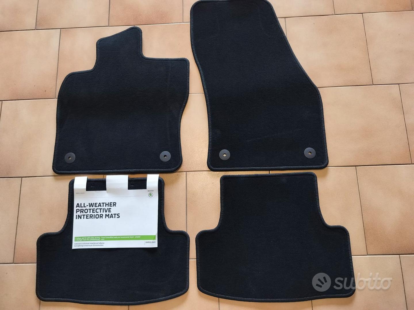 Tappeto Gomma Baule per Skoda Karoq dal 2017-, (solo per modelli 2WD
