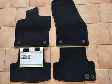 Tappetini originali in velluto Skoda Karoq