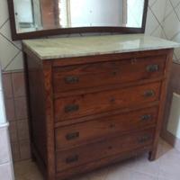 Comò Mobile cassettiera antica