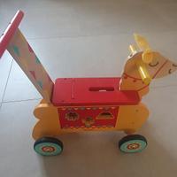 Janod - Cavalcabile per Bambini in Legno Lama

