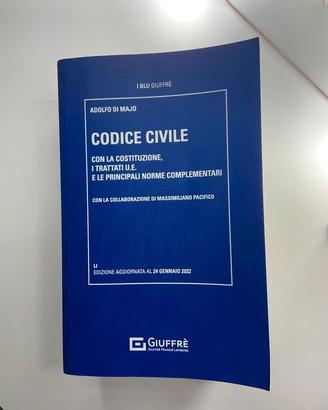 Codice Civile Edizione Aggiornata 2022