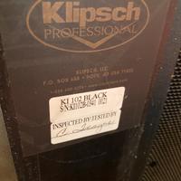 4 casse professionali klipsch