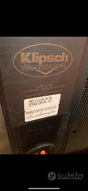 4 casse professionali klipsch