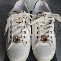 Sneakers IGI&CO bianche con inserti n 36.
