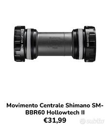 Movimento Bsa 24 Shimano  BBR60 | NUOVO