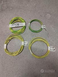 Cavi 1x6mm² giallo-verde