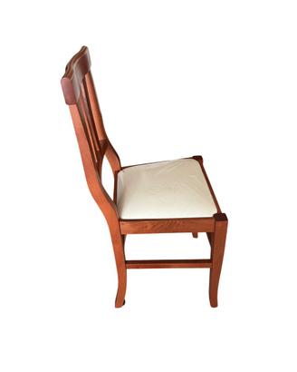 Set 4 sedie Nuove in legno massello color ciliegio