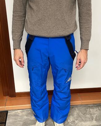 Pantaloni da sci Kappa FISI 8CENTO, blu