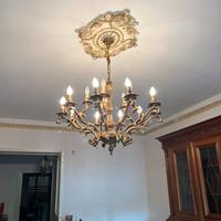 Blocco 4 lampadari vintage