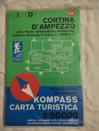 Kompass Carta dei sentieri e rifugi