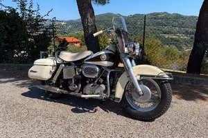 Harley Davidson Early shovel anno 1967 targa MI