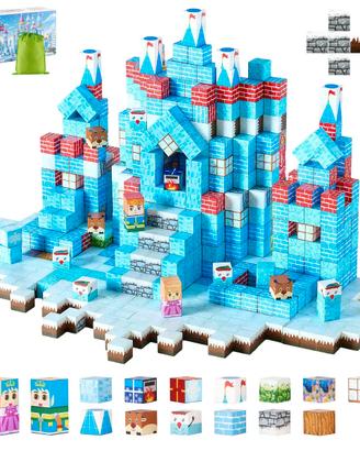 Blocchi Magnetici Set 150 PZ STEM Montessori