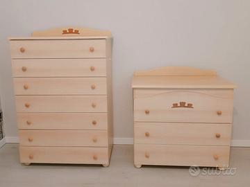 Cassettiere cameretta