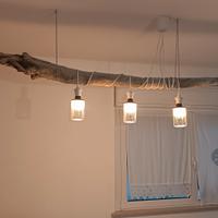 lampadario fatto a mano