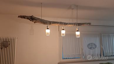 lampadario fatto a mano