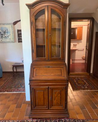 Vetrina scrittoio in arte povera