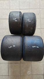 pneumatici kart MG SH Rosse 85% N°2 Set