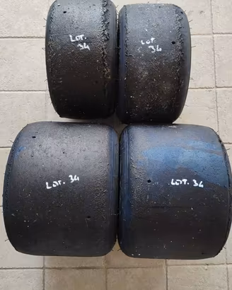 pneumatici kart MG SH Rosse 85% N°2 Set