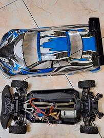 Automodello RC elettrica 4WD scala 1:10 RTR