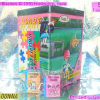 Vintage 1991 puzzle Wimbledon 1990 + tennis eraser