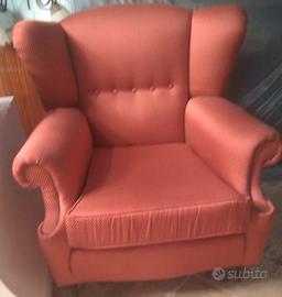 Poltrona in tessuto