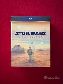 Cofanetto blu-ray star wars saga completa