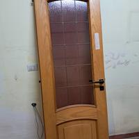 Porte per   interno bussole in legno con vetro