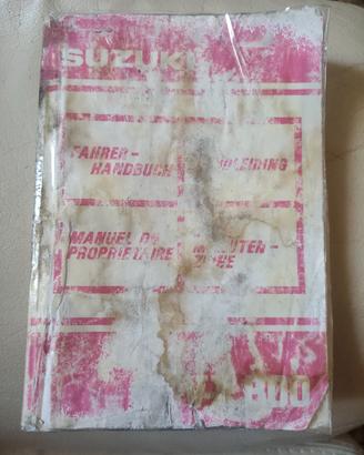 manuale suzuki vx 800
