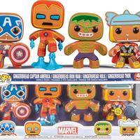 🎯 Funko POP! Marvel 4 Pack - Special Edition Glow